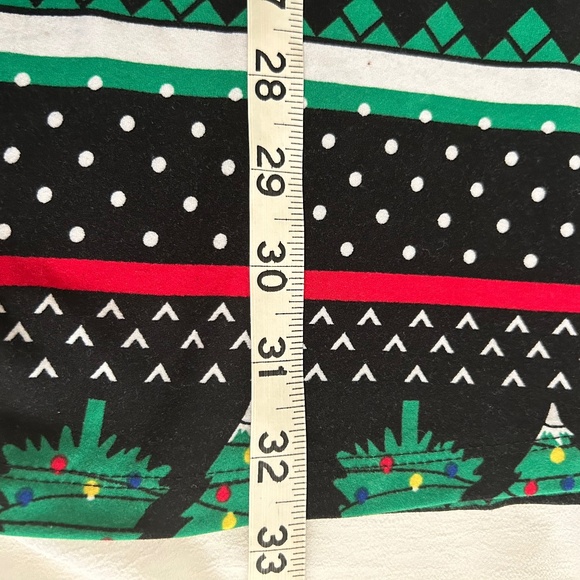 Planet Gold Christmas Dress Fit and Flare Skater Size L Fair Isle Pattern - Picture 9 of 10